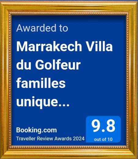 Marrakech Villa Du Golfeur Familles Uniquement Marrakesh Luaran gambar