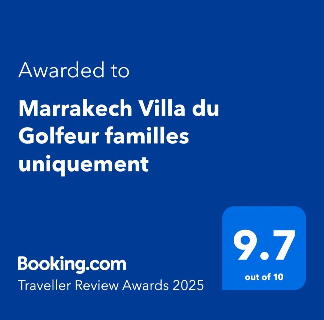 Marrakech Villa Du Golfeur Familles Uniquement Marrakesh Luaran gambar